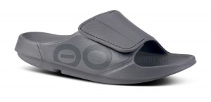 Oofos OOahh Sport Flex Sandal Sandalen Dames Slate | 695087RZD