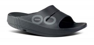 Oofos OOahh Sport Slide Sandal Sandalen Dames Zwart | 692315SFI