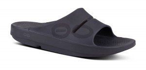 Oofos OOahh Sport Slide Sandal Sandalen Dames Zwart | 536897WGV