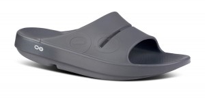 Oofos OOahh Sport Slide Sandal Sandalen Dames Donker | 532801HRU