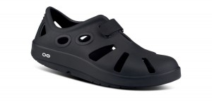 Oofos OOcandoo Sandal Sandalen Heren Zwart | 642709ABM