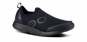 Oofos OOmg Sport Low Shoe Schoenen Dames Zwart | 396745RAP