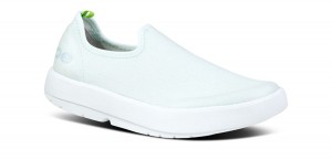 Oofos OOmg eeZee Low Shoe Schoenen Dames Wit | 892041VLK