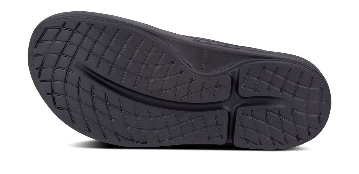 Oofos OOahh Slide Sandal Sandalen Heren Zwart | 372915JWV