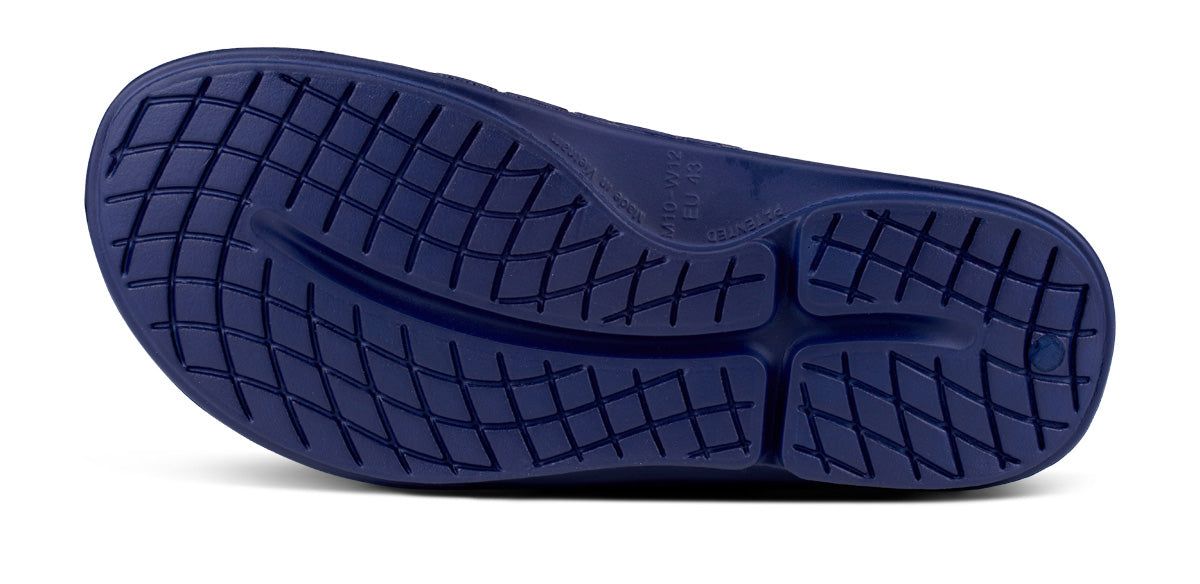 Oofos OOahh Sport Flex Sandal Sandalen Dames Donkerblauw | 301462RLN