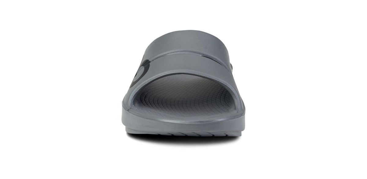 Oofos OOahh Sport Slide Sandal Sandalen Heren Slate | 573492JFO