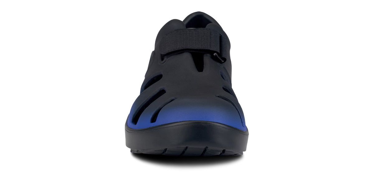 Oofos OOcandoo Sandal Schoenen Heren Zwart Koningsblauw | 905764YKJ