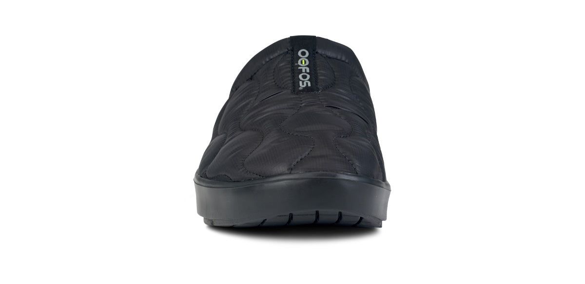 Oofos OOcoozie Thermo Mule Pantoffels Dames Zwart | 461508PDS