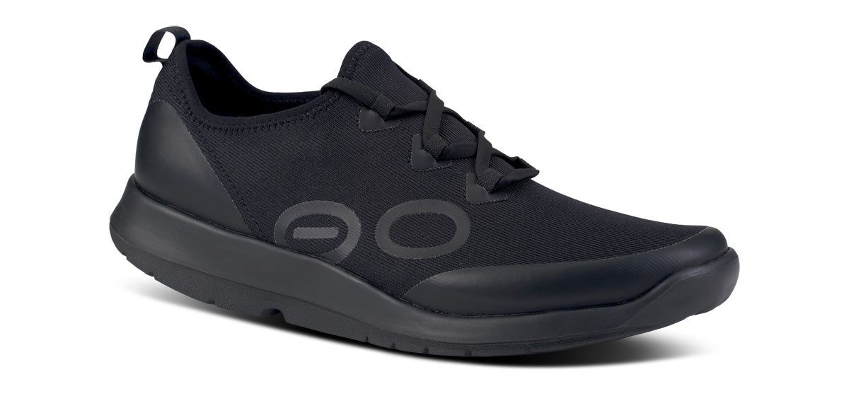 Oofos OOmg Sport LS Low Shoe Schoenen Dames Zwart | 843512DXY