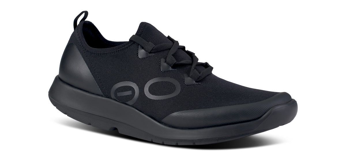 Oofos OOmg Sport LS Low Shoe Schoenen Heren Zwart | 031854TYM