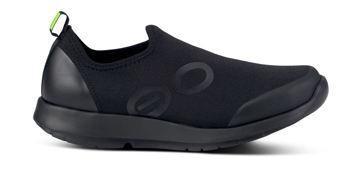 Oofos OOmg Sport Low Shoe Schoenen Dames Zwart | 396745RAP