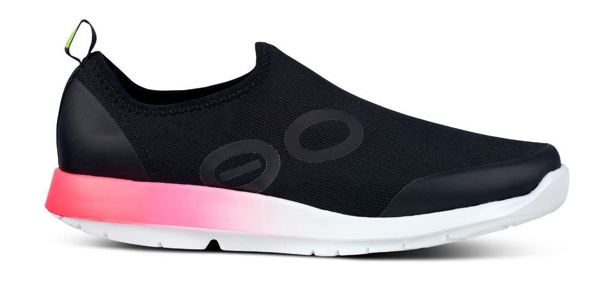 Oofos OOmg Sport Low Shoe Schoenen Dames Roze Zwart | 812735GAB