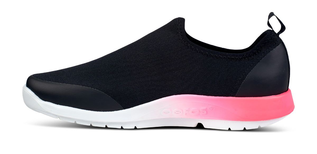 Oofos OOmg Sport Low Shoe Schoenen Dames Roze Zwart | 812735GAB