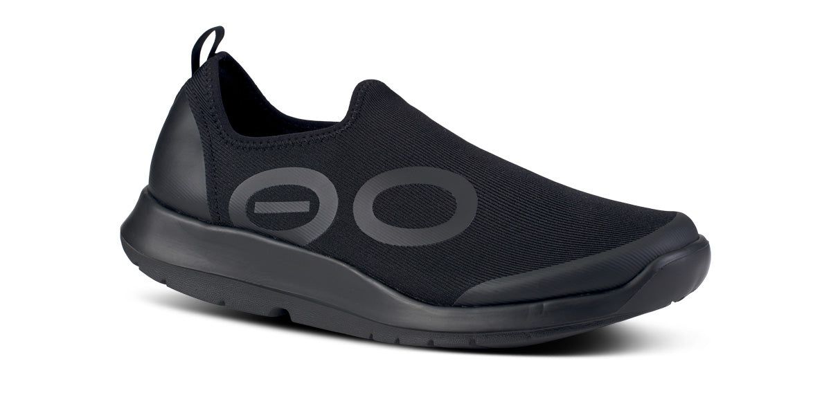 Oofos OOmg Sport Low Shoe Schoenen Heren Zwart | 408239CZK