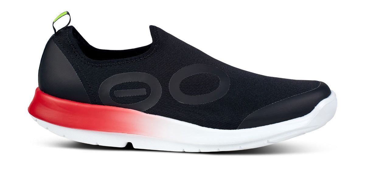 Oofos OOmg Sport Low Shoe Schoenen Heren Zwart | 215943PYQ