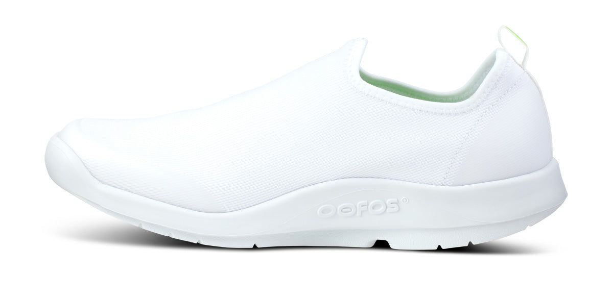 Oofos OOmg Sport Low Shoe Schoenen Heren Wit | 184526XEN