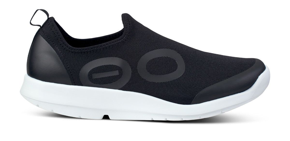 Oofos OOmg Sport Low Shoe Schoenen Heren Wit Zwart | 829013CSK