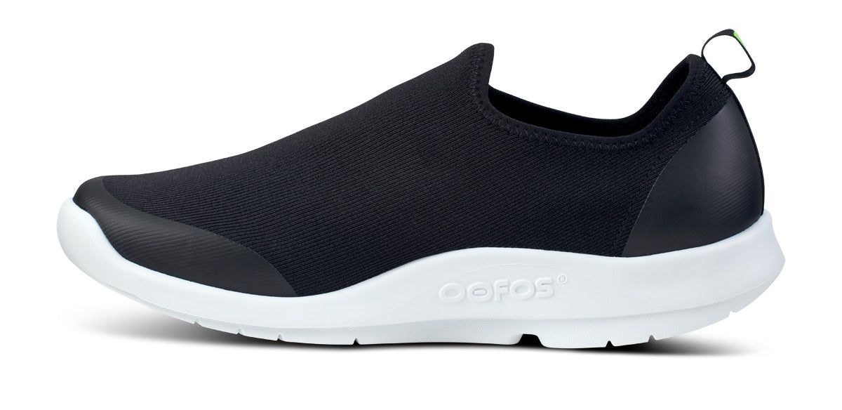 Oofos OOmg Sport Low Shoe Schoenen Heren Wit Zwart | 829013CSK