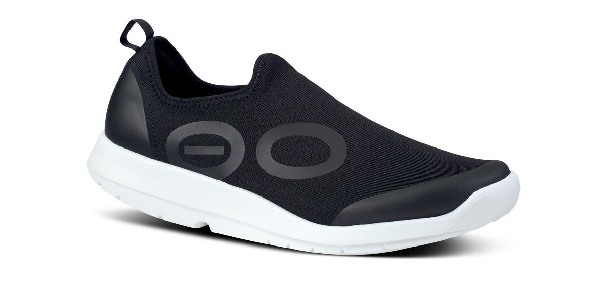 Oofos OOmg Sport Low Shoe Schoenen Heren Wit Zwart | 829013CSK