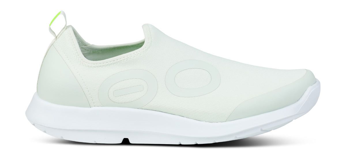 Oofos OOmg Sport Low Shoe Schoenen Heren Wit Grijs | 460792FIN